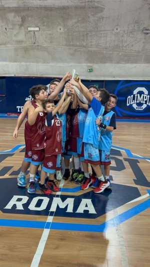 Olimpia Winter Cup: secondo posto per gli Aquilotti 2013 Celeste